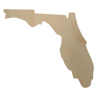Florida wood state shape