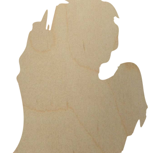 Wooden Michigan Cut Out