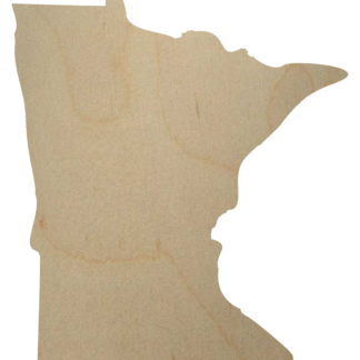 Minnesota Wooden Cutout