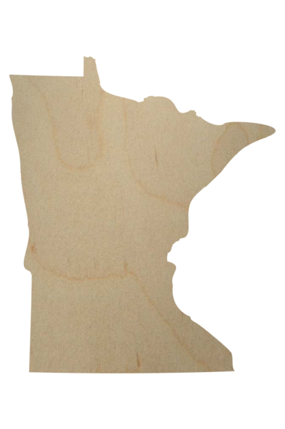 Minnesota Wooden Cutout