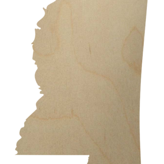 Wooden Mississippi Cutout