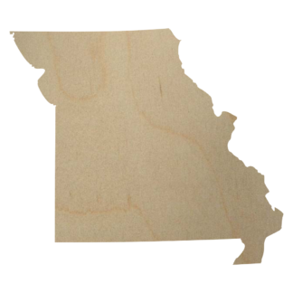 Missouri State Wood Cutout