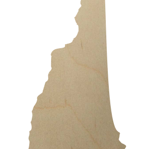 New Hampshire State Wood Cutout