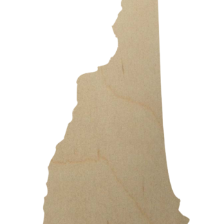 New Hampshire State Wood Cutout