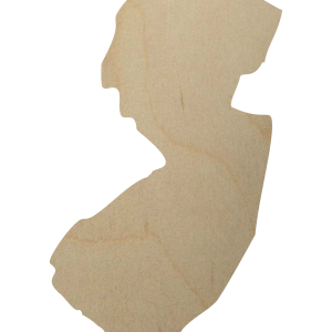 New Jersey State Wood Cutout