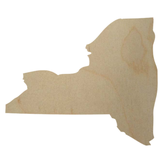 New York State Wood Cutout