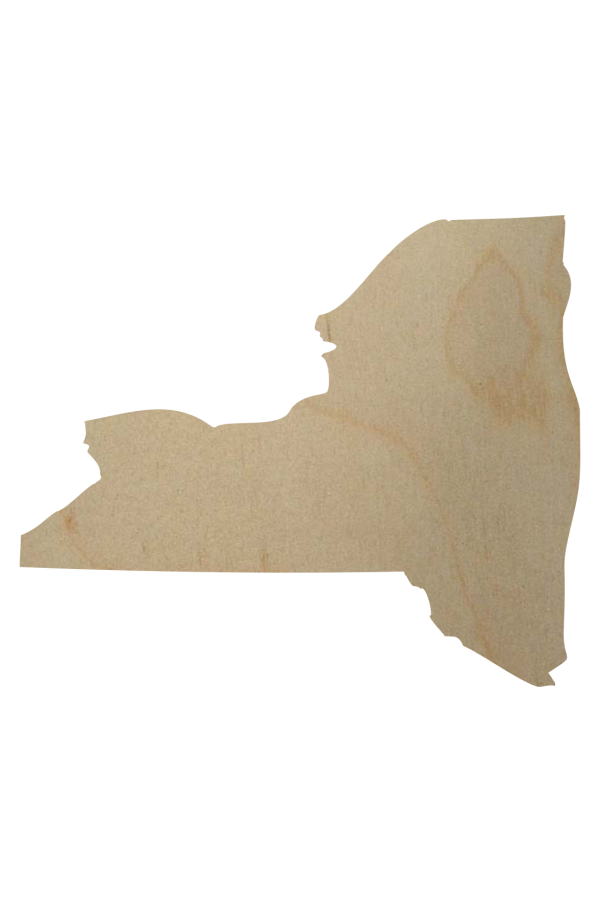 New York State Wood Cutout