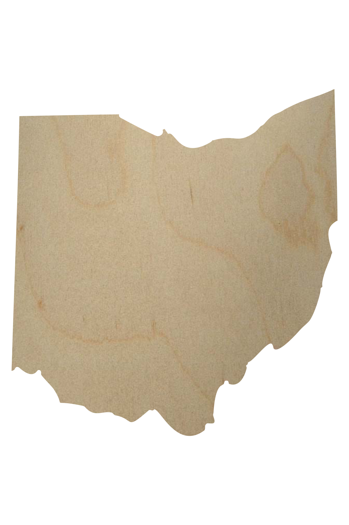 1.5 Wood Ohio Cutouts Wood State Cutouts Ohio Shape State Cutouts Ohi...