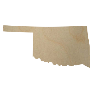 Oklahoma Wood Cutout