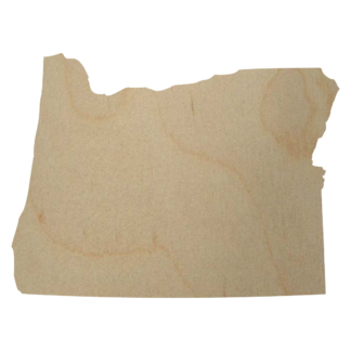 Oregon Wood Cutout