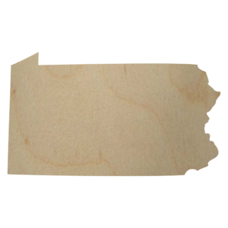 Pennsylvania Wood Cutout