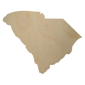 South Carolina Wood Cutout