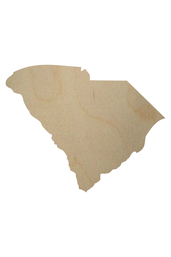 South Carolina Wood Cutout