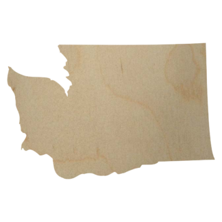 Washington State Wood Cutout