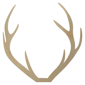 Wooden Deer Cutouts