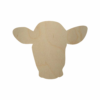 Wooden Heifer Face Cutout
