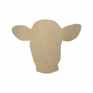 Wooden Heifer Face Cutout