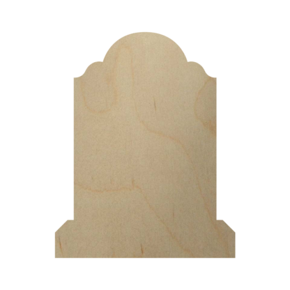 Wooden Tombstone Cutout