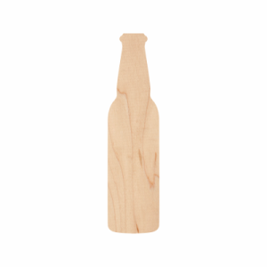 Wooden Beer Bottle Cutout