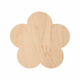 Wooden Blossom Cutout