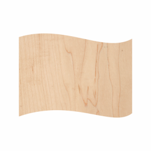 Wooden Flag Cutout