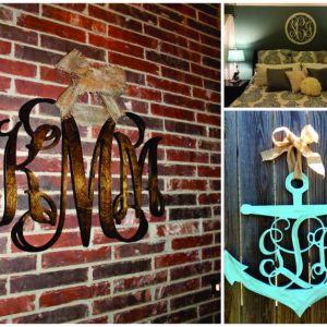 Wooden Monograms