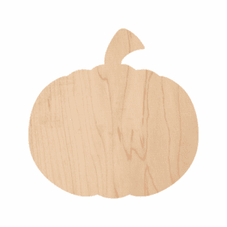 Wooden Pumpkin Cutout - Traditional