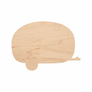 Wooden Camper Cutout