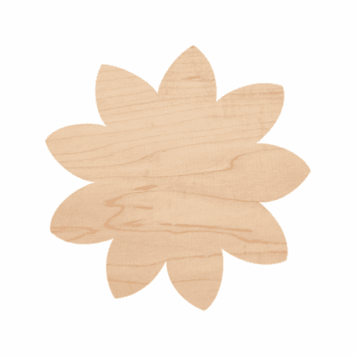 Wooden Sunflower Cutout – WoodenCutouts.com