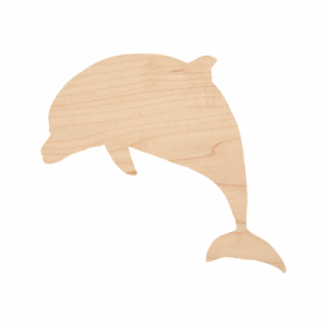 Wooden Dolphin Cutouts