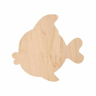 Wooden Fish Cutout 10-0607