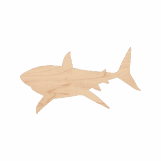 Wooden Shark Cutouts