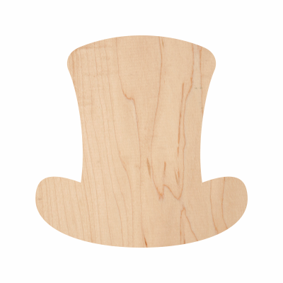 Wooden Tophat Cutout
