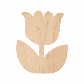 Wooden Flower Cutouts