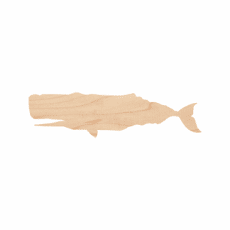 Wooden Whale Cutout 7
