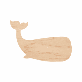 Wooden Whale Cutout 8
