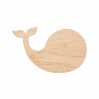 Wooden Whale Cutout 9