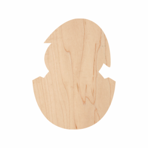 Wooden Hatching Chick Cutout 10-0042