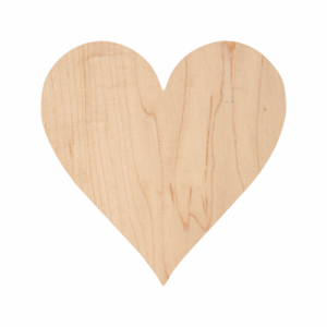 Wooden Heart Cutouts