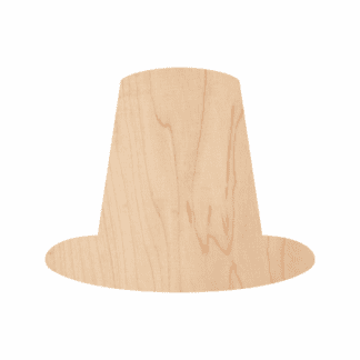 Wooden Pilgrim Hat Cutout 10-0190