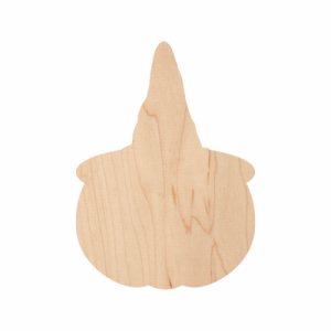 Wooden Pumpkin with Hat Cutout 10-0193