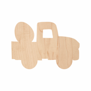 Wooden Truck w Egg Cutout 10-0051