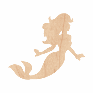 Wooden Mermaid