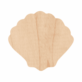 Wooden Scallop