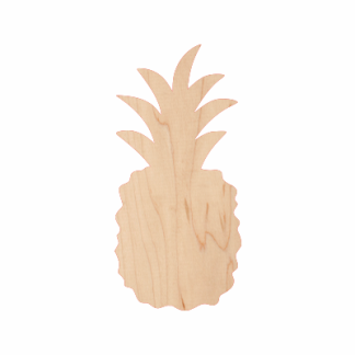 Wooden pineapple shape